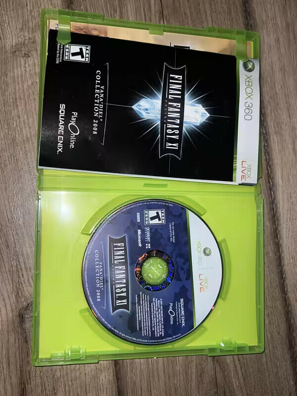 Final Fantasy XI Vana'diel Collection (Microsoft Xbox 360, 2007) CIB