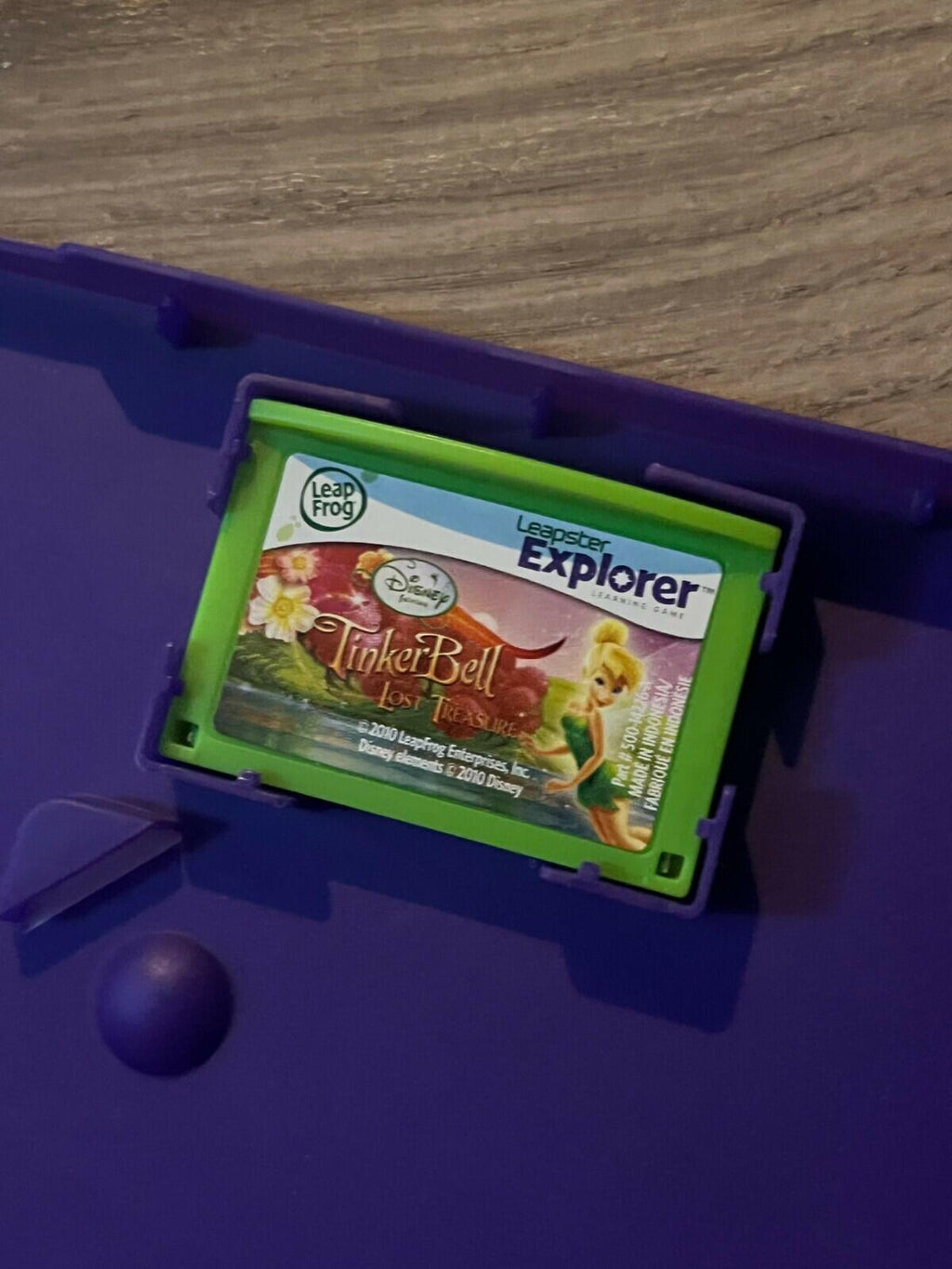 TinkerBell and the Lost Treasure (Leapster Explorer, 2010) CIB