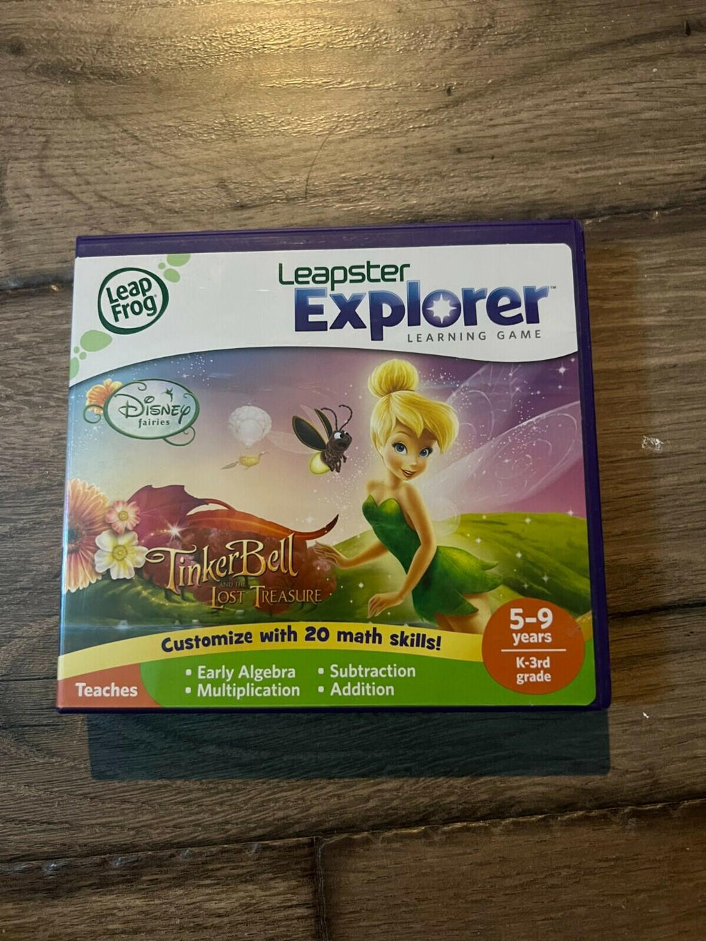 TinkerBell and the Lost Treasure (Leapster Explorer, 2010) CIB