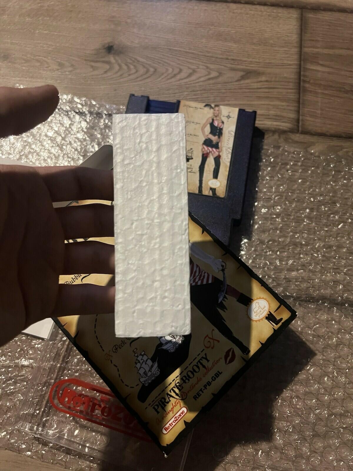 Retrozone Retrousb Pirate Booty Homebrew CIB COMPLETE IN BOX NES Nintendo