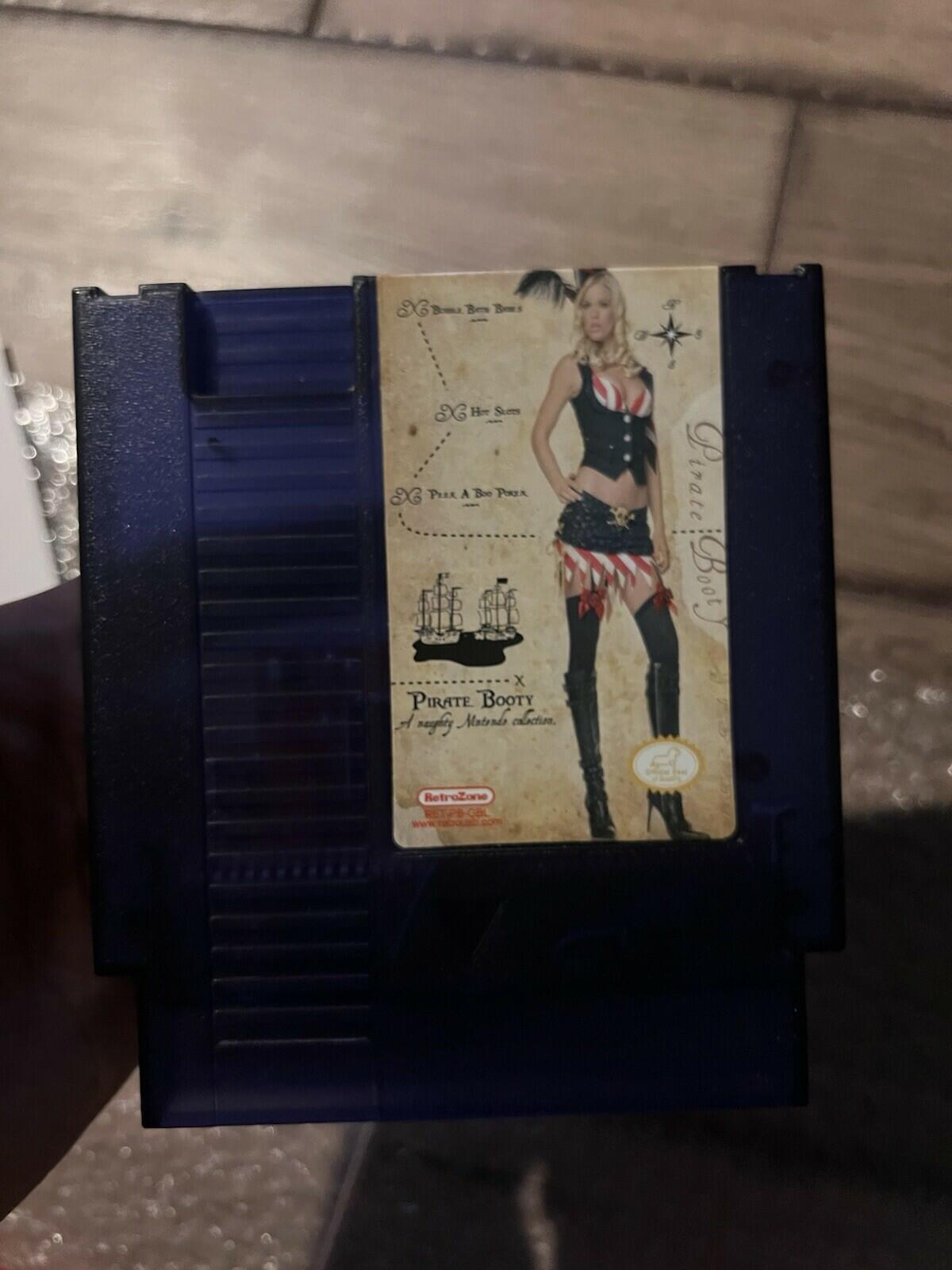 Retrozone Retrousb Pirate Booty Homebrew CIB COMPLETE IN BOX NES Nintendo