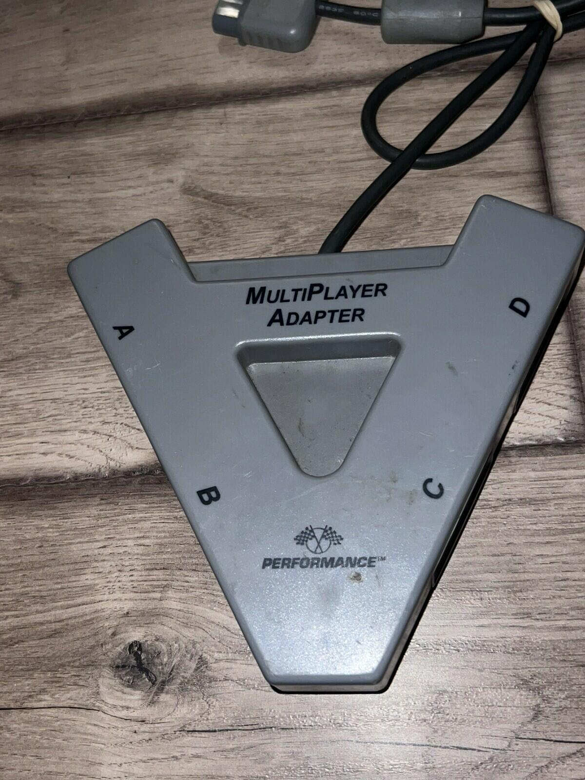 Performance Multiplayer Adapter PlayStation 1 PS1 Four Controller Ports