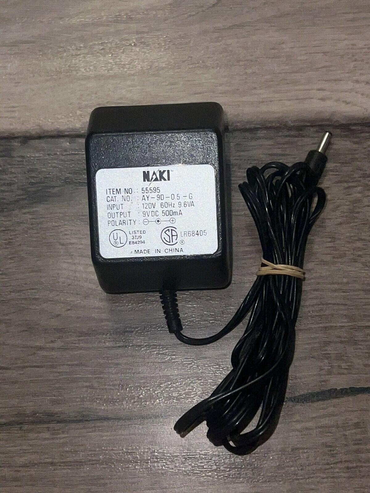NAKI AC Adapter Model 55595 Power Supply