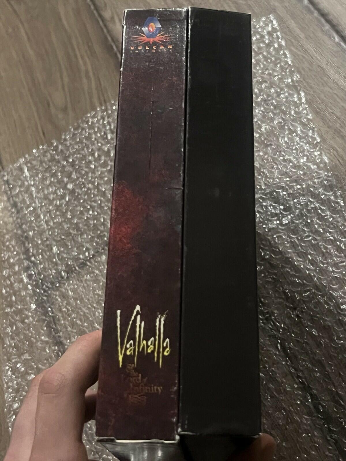 Valhalla And The Lord Of Infinity with Poster: Vulcan (Amiga, 1994) CIB COMPLETE