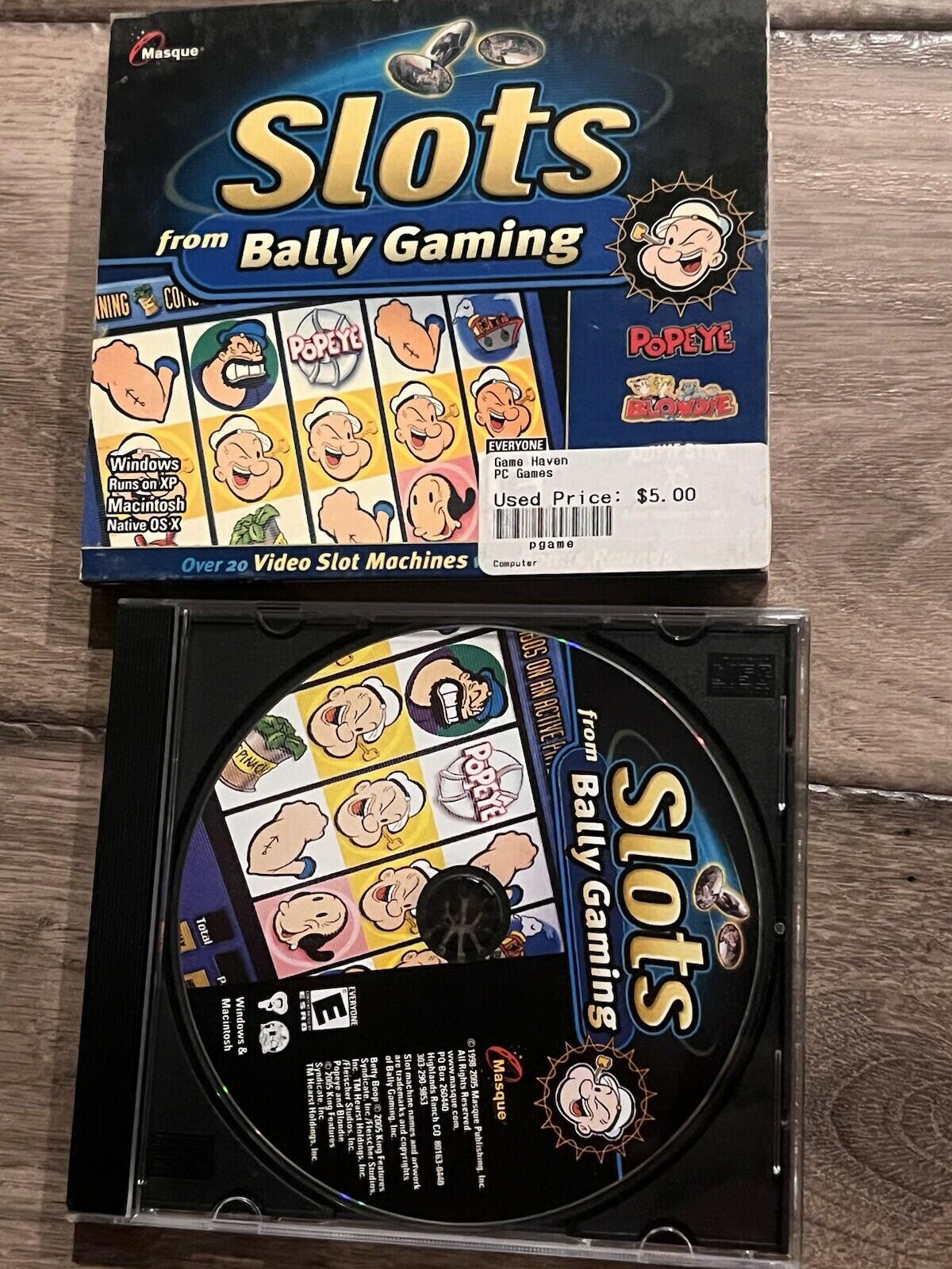 Slots from Bally Gaming (PC / MAC, 2002) CIB