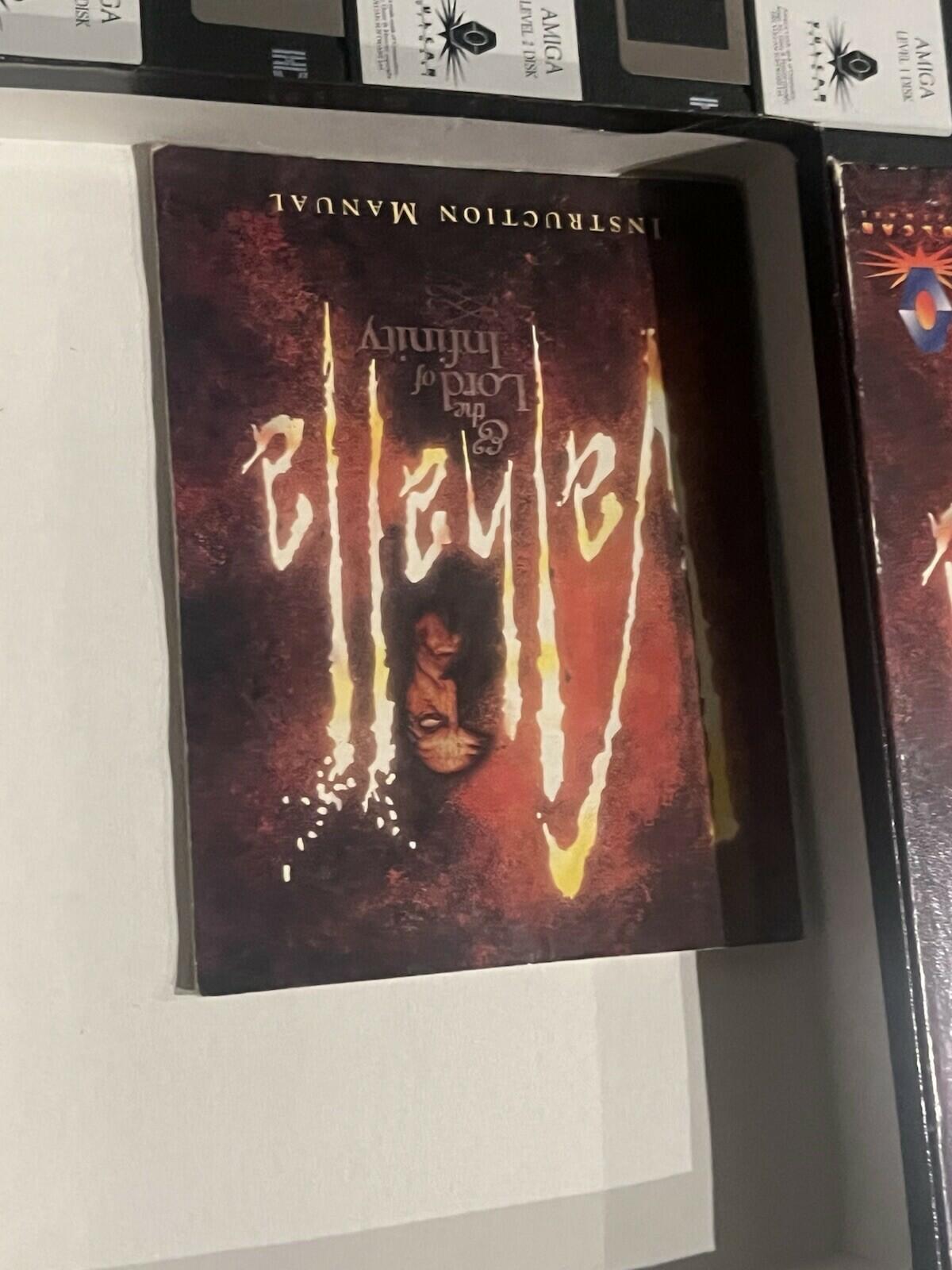 Valhalla And The Lord Of Infinity with Poster: Vulcan (Amiga, 1994) CIB COMPLETE