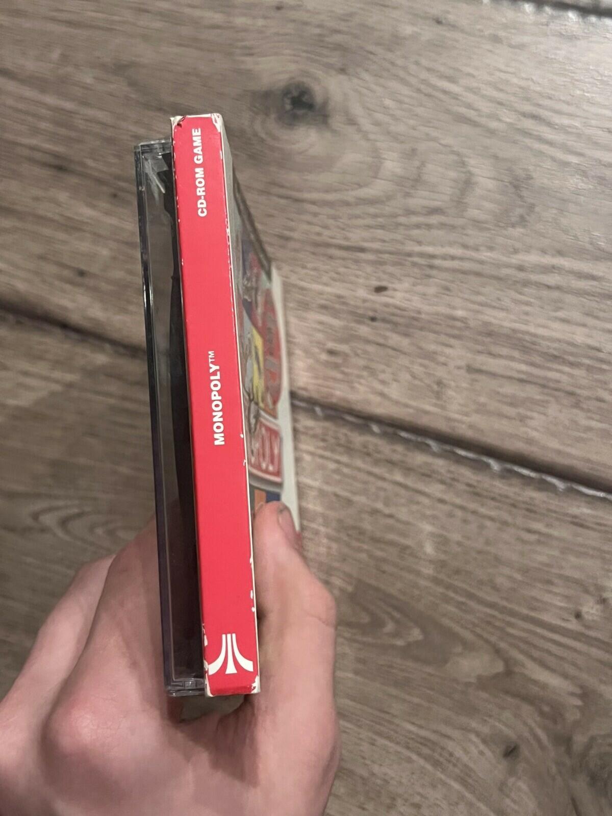 Monopoly Hasbro Atari Westwood (PC CD-ROM, 2002) CIB COMPLETE