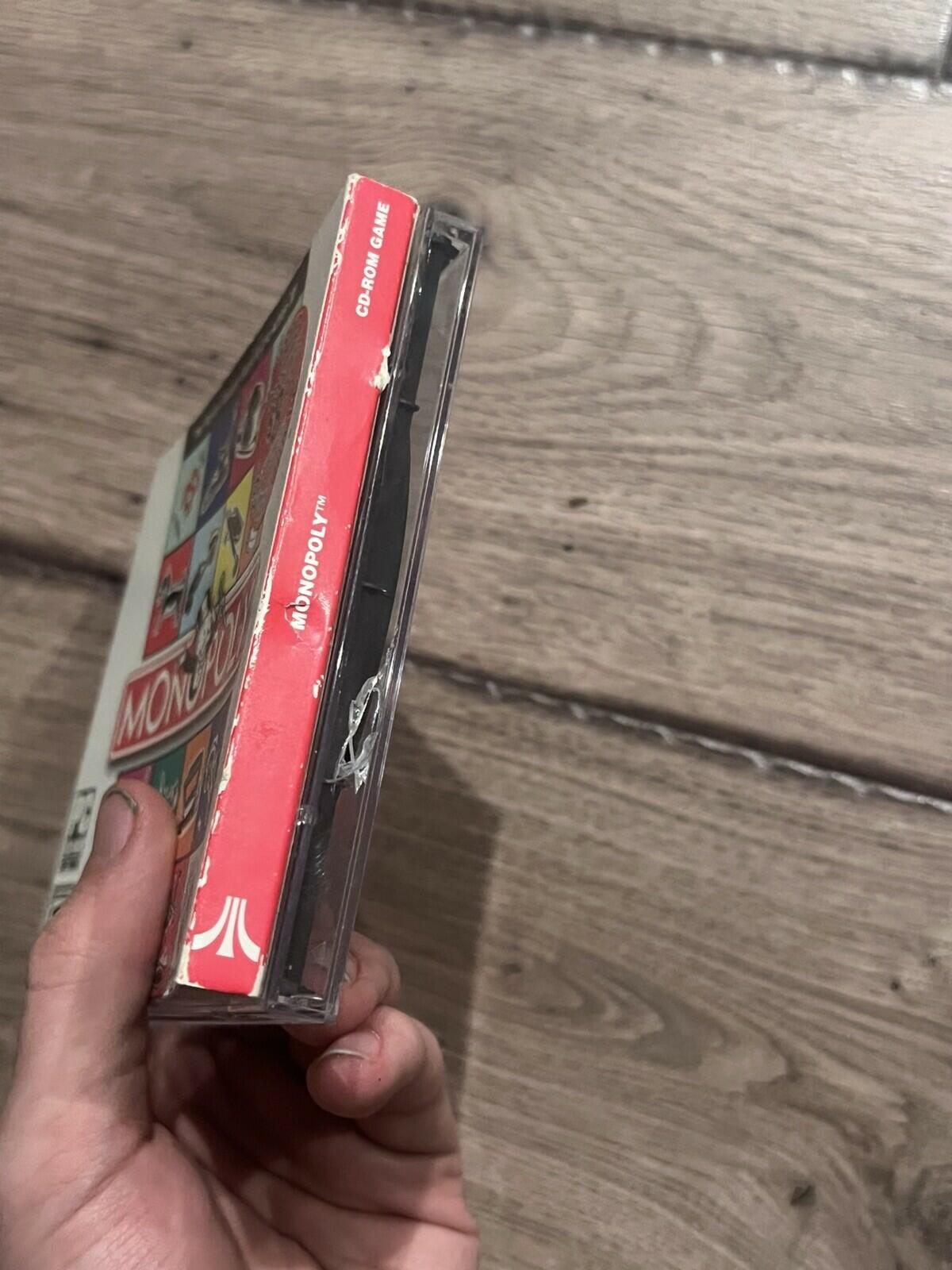 Monopoly Hasbro Atari Westwood (PC CD-ROM, 2002) CIB COMPLETE