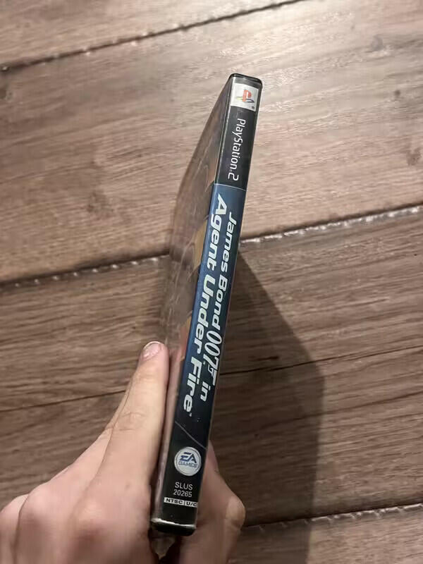 007 Agent Under Fire (Sony Playstation 2, 2001) NO MANUAL