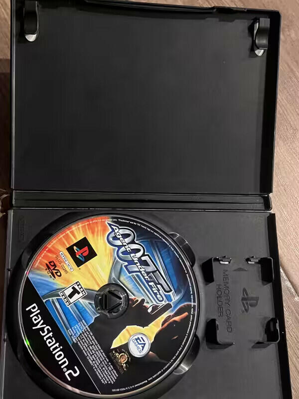 007 Agent Under Fire (Sony Playstation 2, 2001) NO MANUAL