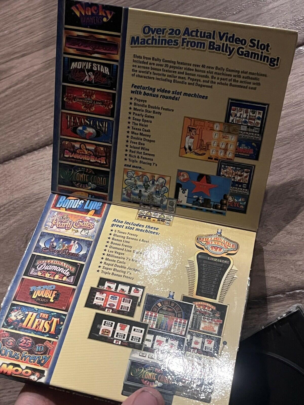 Slots from Bally Gaming (PC / MAC, 2002) CIB