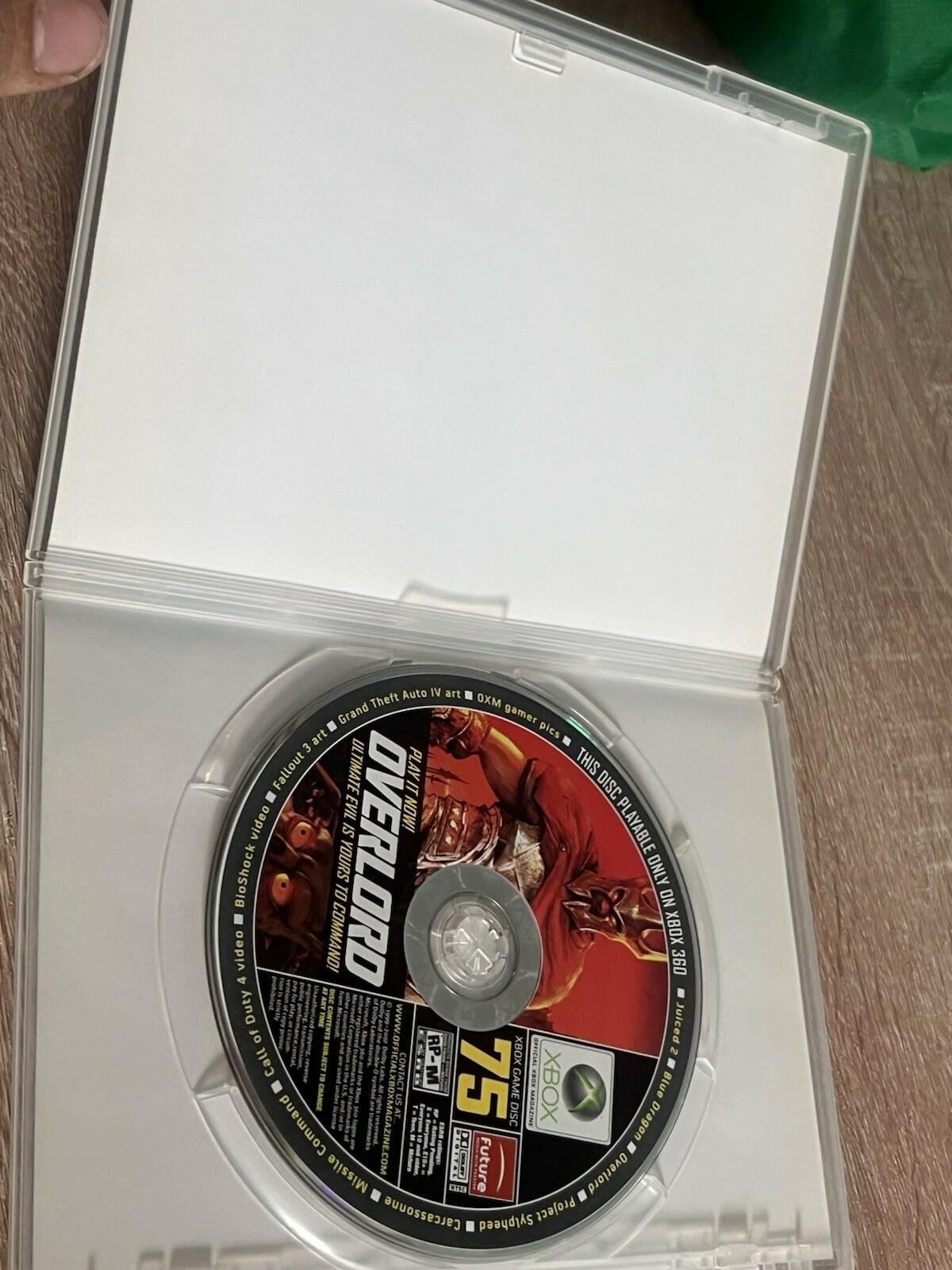 Official Xbox Magazine Xbox 360 Demo Disc October 2007 #75