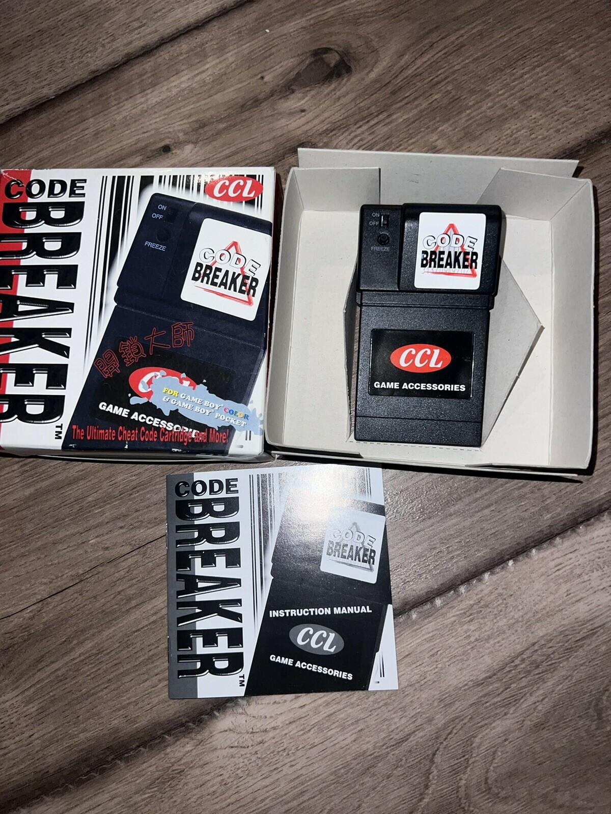 Code Breaker Game Boy Color & Pocket CCL CIB WITH BOX+MANUAL