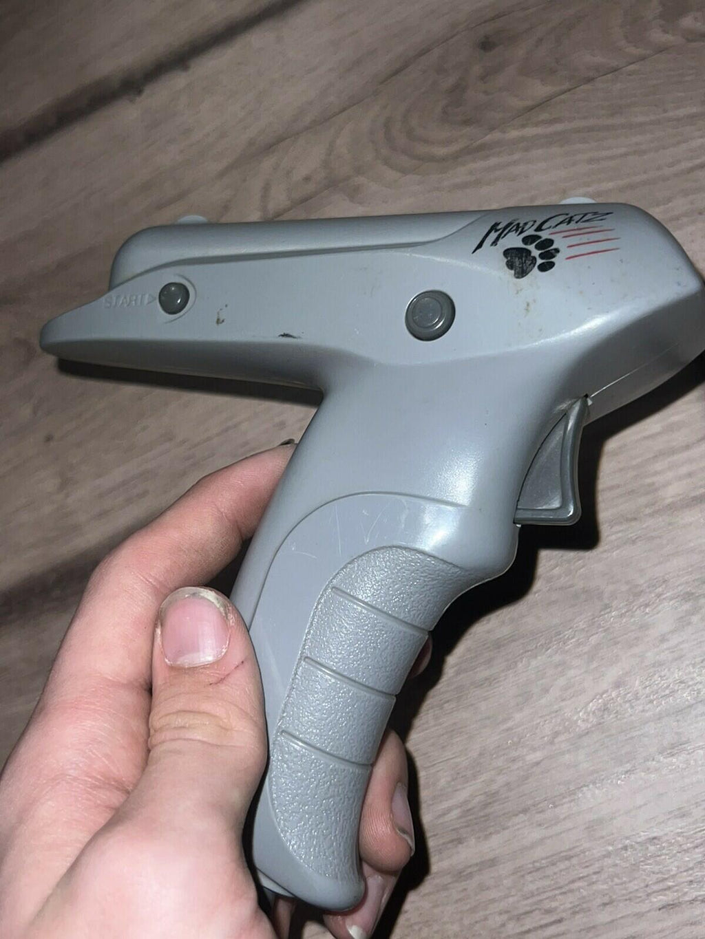 Mad Catz 1996 PlayStation 1 Fazor Pointer/Gun Controller Video Game Laser Arcade