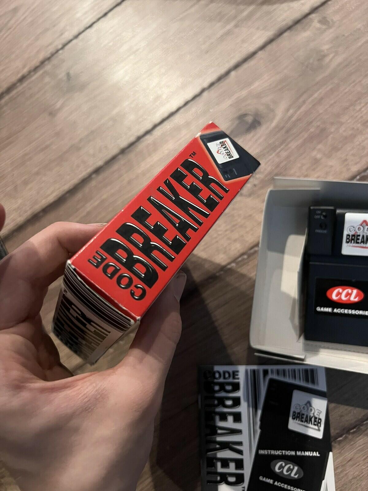 Code Breaker Game Boy Color & Pocket CCL CIB WITH BOX+MANUAL