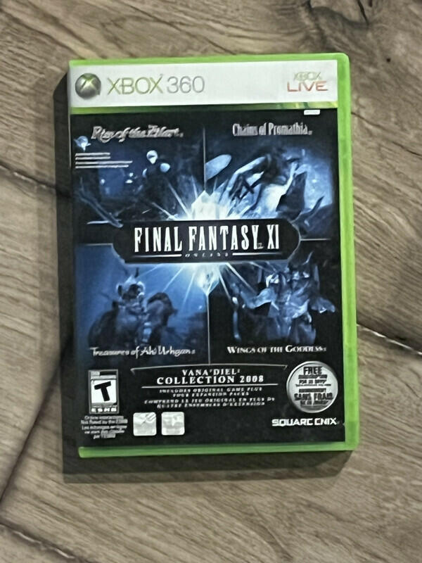 Final Fantasy XI Vana'diel Collection (Microsoft Xbox 360, 2007) CIB
