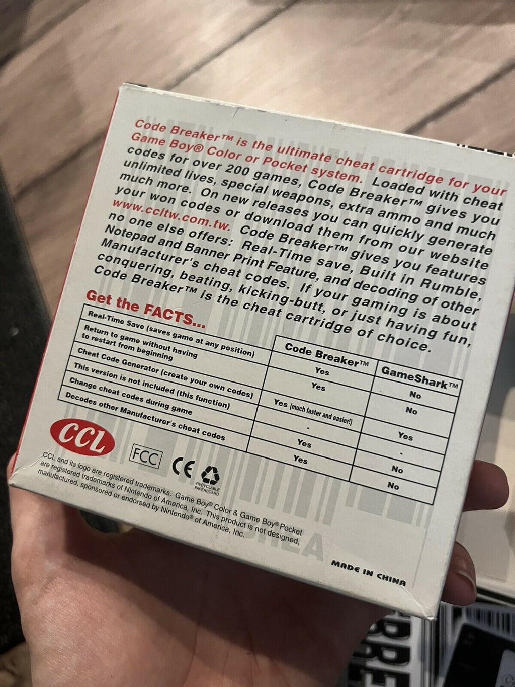 Code Breaker Game Boy Color & Pocket CCL CIB WITH BOX+MANUAL