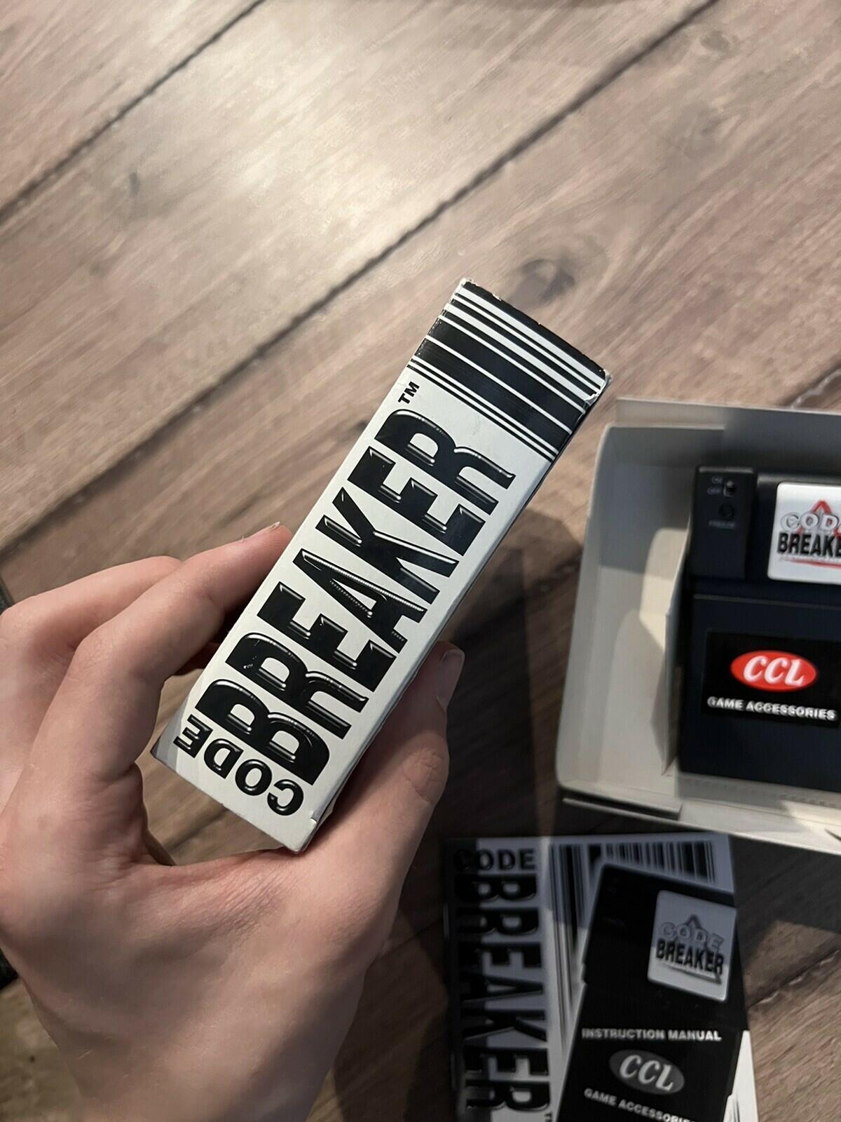 Code Breaker Game Boy Color & Pocket CCL CIB WITH BOX+MANUAL