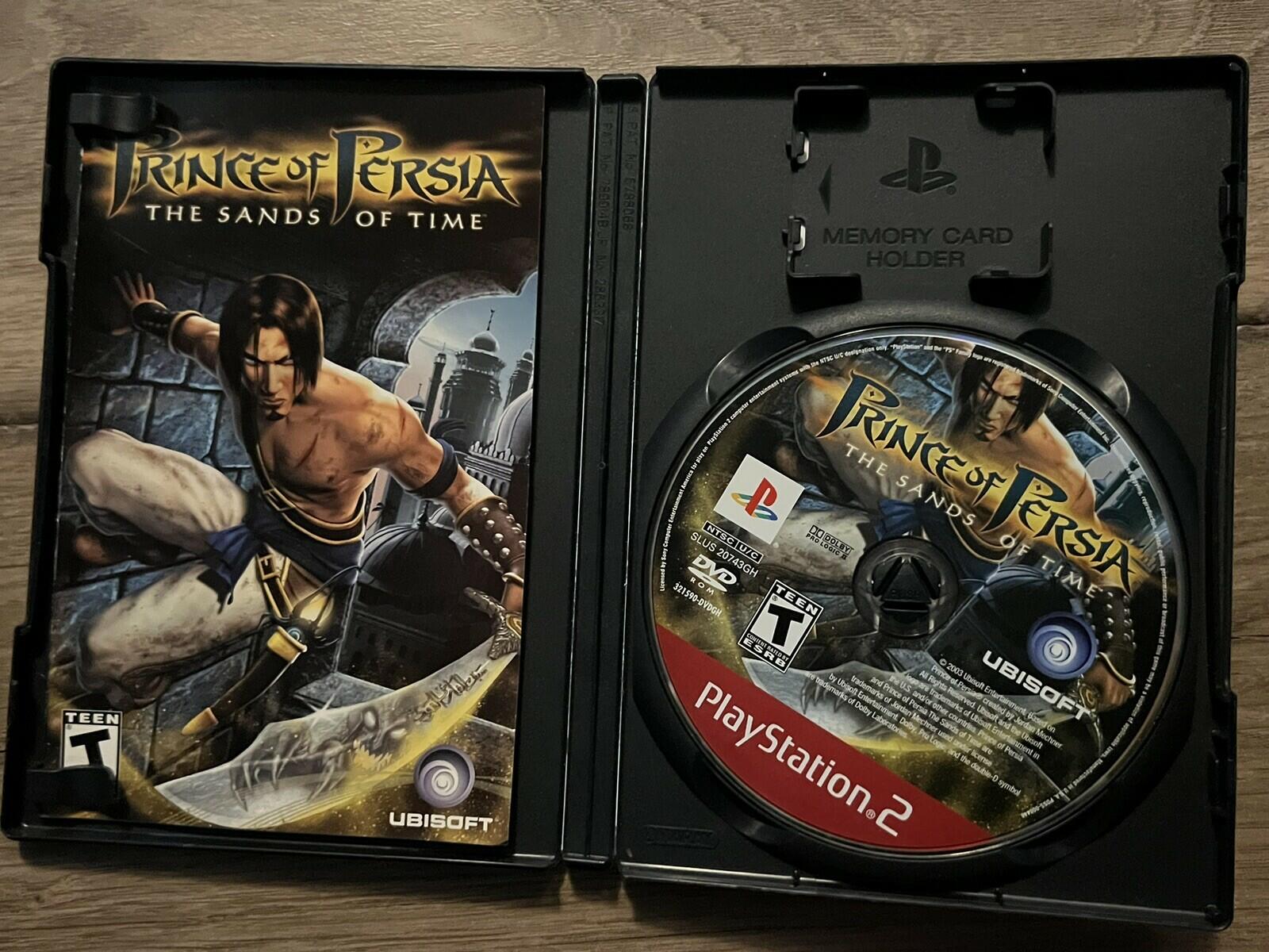 Prince of Persia: The Sands of Time  (Sony PlayStation 2, 2003) CIB