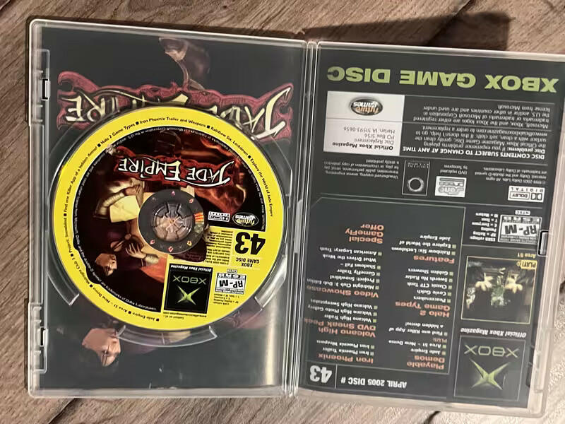 Official Xbox Magazine Demo Disc 43 (Microsoft Xbox, April 2005) CIB