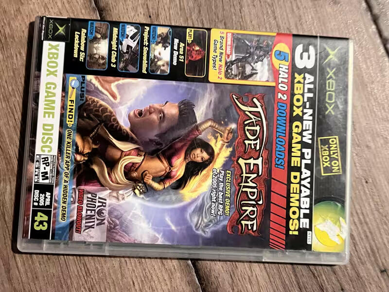 Official Xbox Magazine Demo Disc 43 (Microsoft Xbox, April 2005) CIB