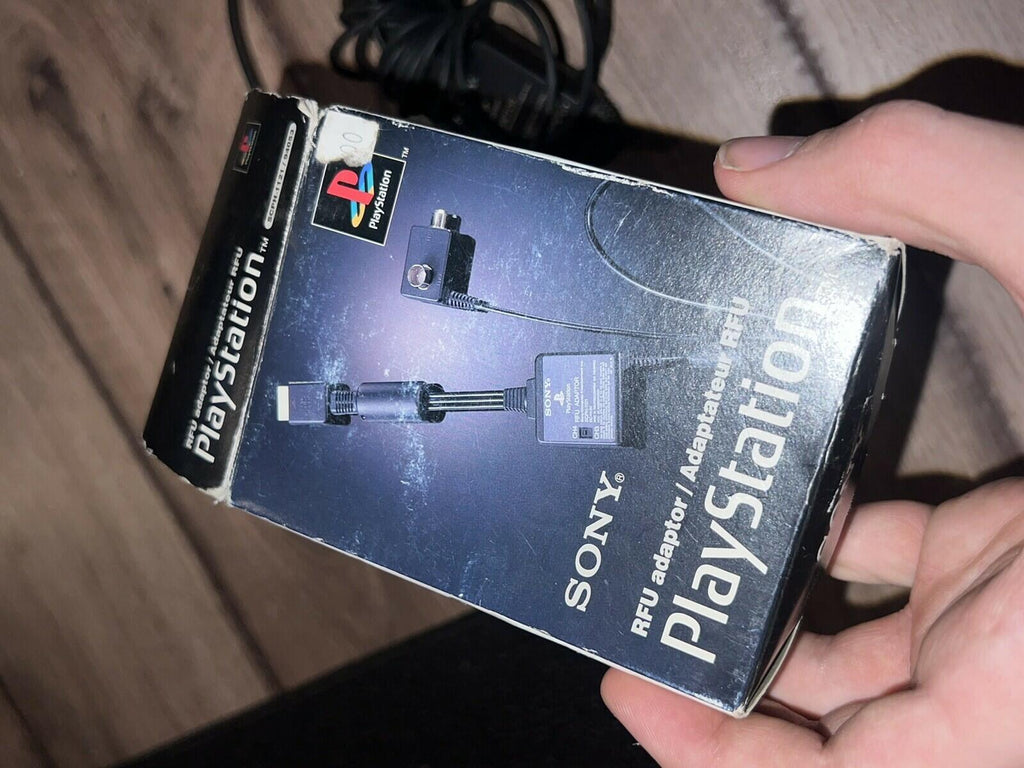 Sony RFU Adapter for Sony PlayStation 1 - Complete in Box  FREE SHIPPING