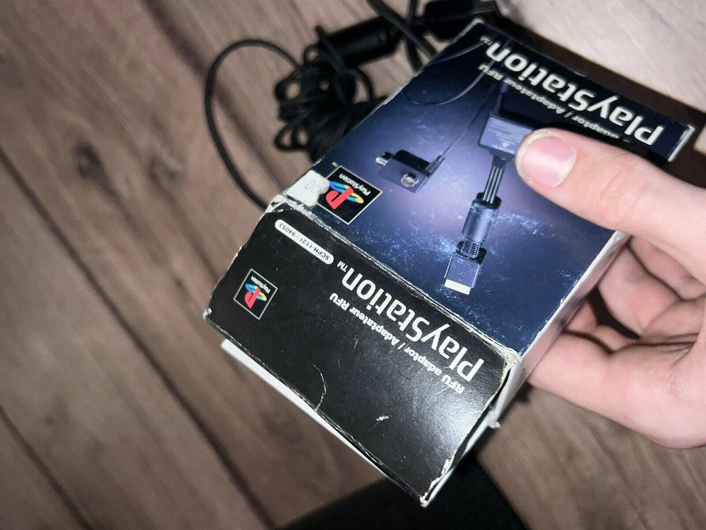 Sony RFU Adapter for Sony PlayStation 1 - Complete in Box  FREE SHIPPING