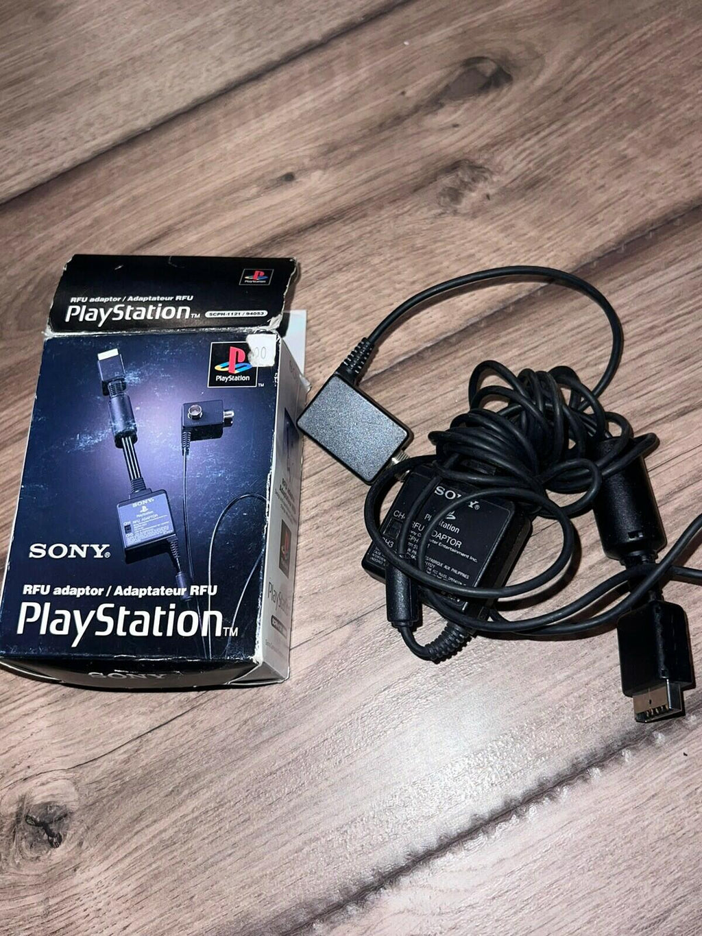 Sony RFU Adapter for Sony PlayStation 1 - Complete in Box  FREE SHIPPING