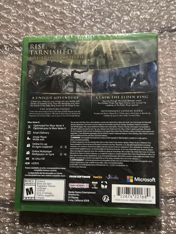 Elden Ring (Xbox Series X, 2022) BRAND NEW SEALED