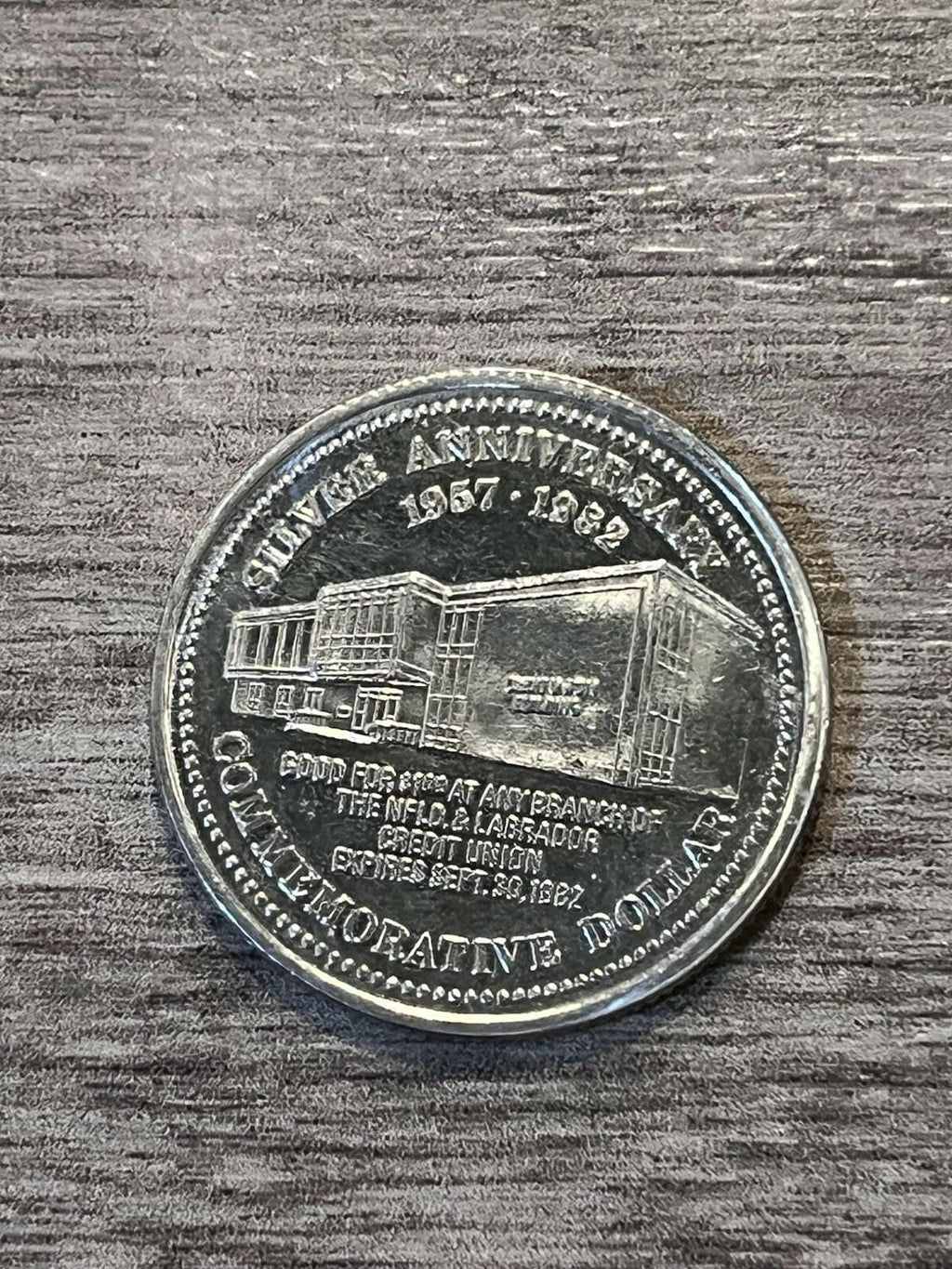 1957-1972 Newfoundland & Labrador Credit Union Trade Dollar