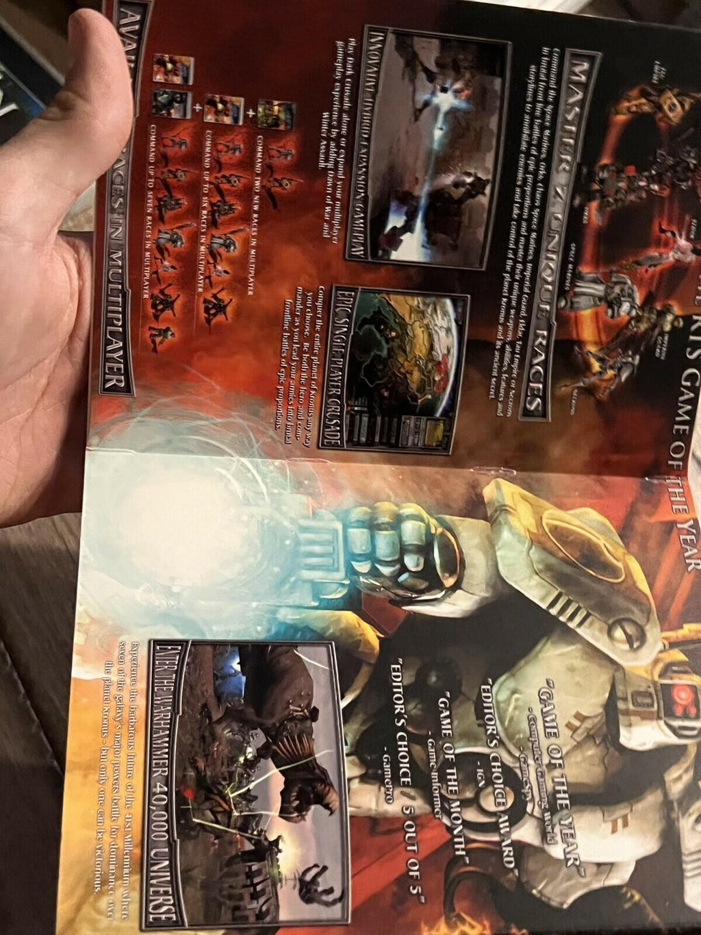 Warhammer 40,000: Dawn of War - Dark Crusade (PC DVD-ROM, 2006) CIB