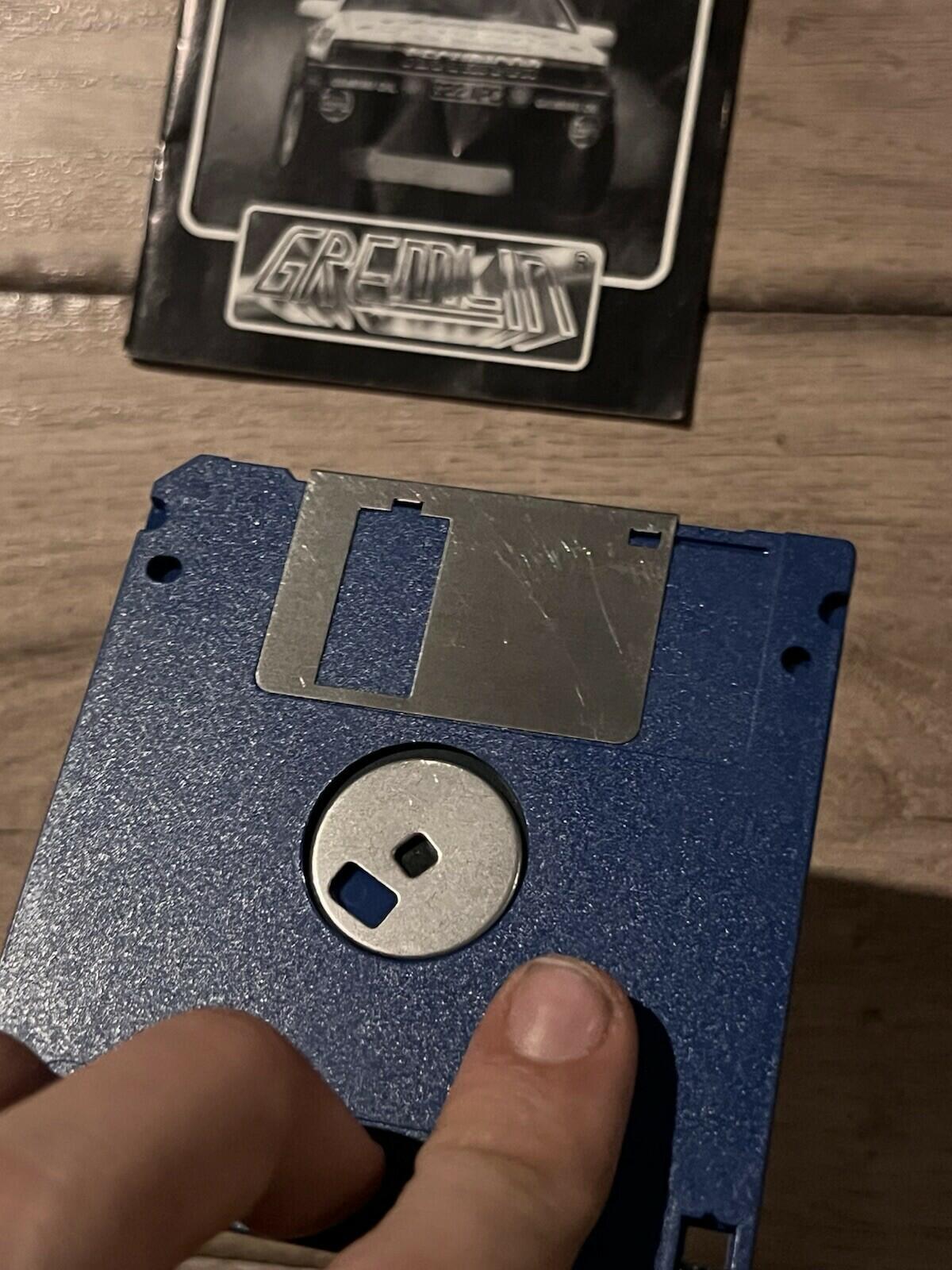 Toyota Celica GT Rally  (Commodore Amiga, 1990) DISK + MANUAL ONLY