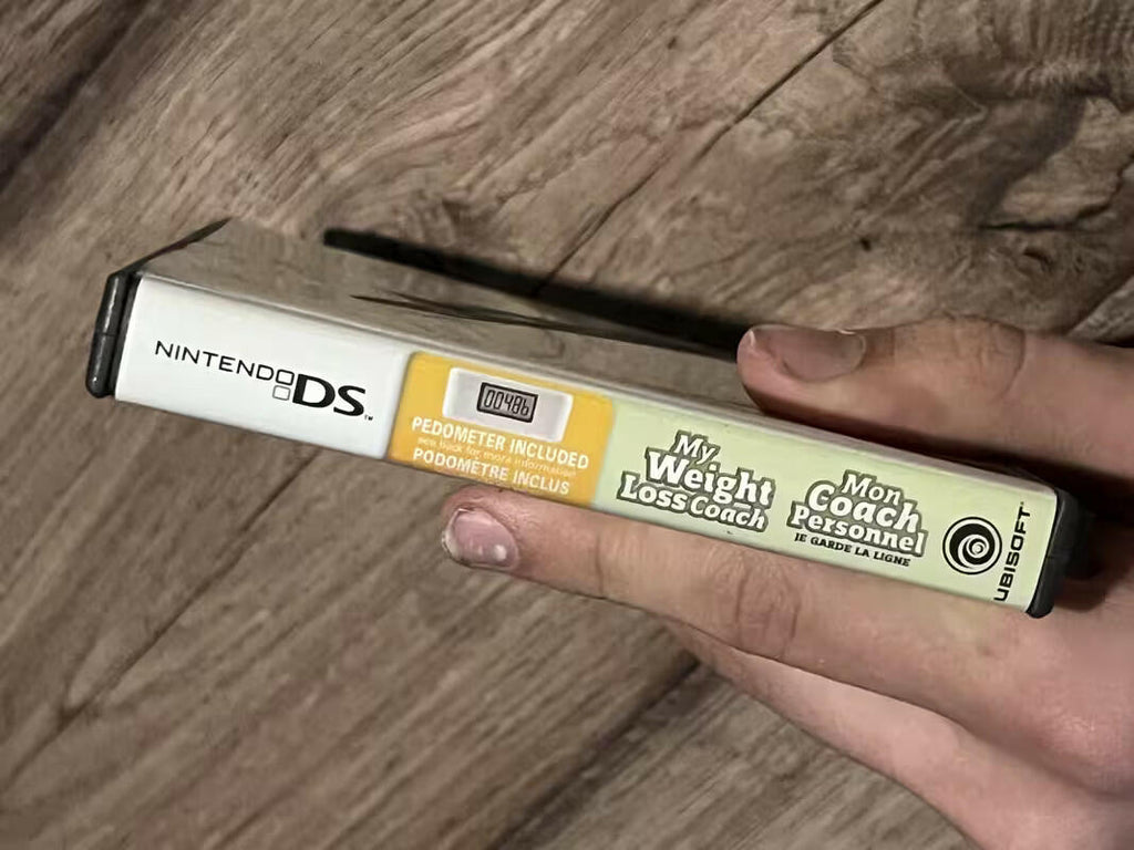 My Weight Loss Coach (Nintendo DS, 2008) CIB WITH PEDOMETER
