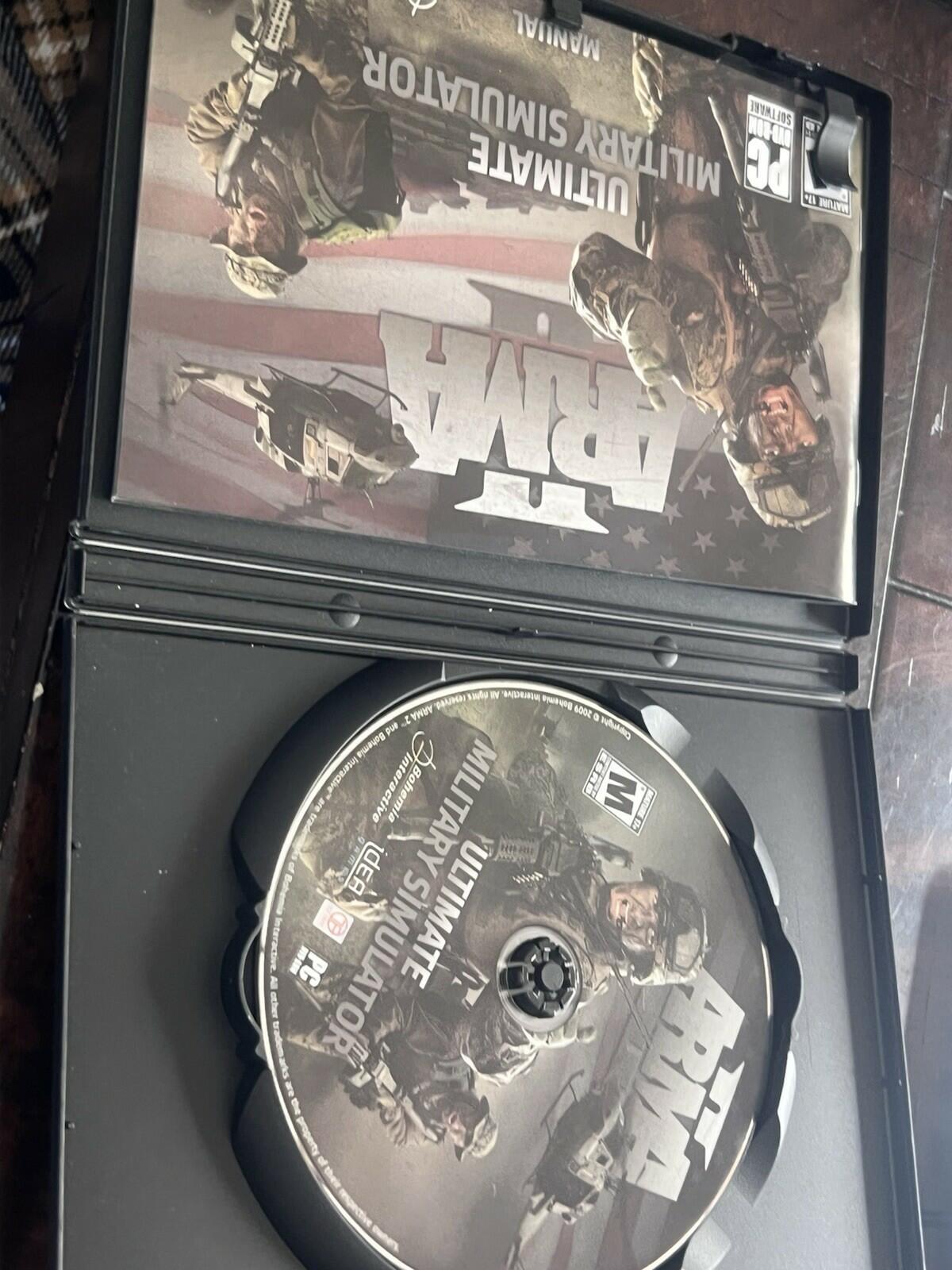 Arma II Ultimate Military Simulator Game for PC w/ Slipcover
