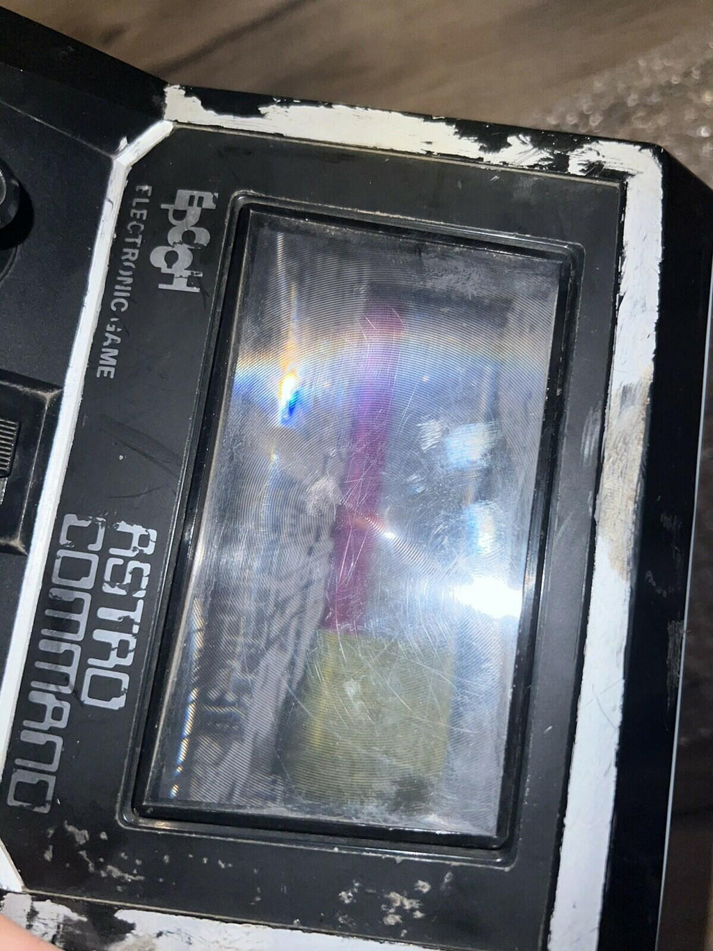 Sweet Retro Vtg 1982 Epoch Astro Command Electronic Tabletop Video Game WORKS