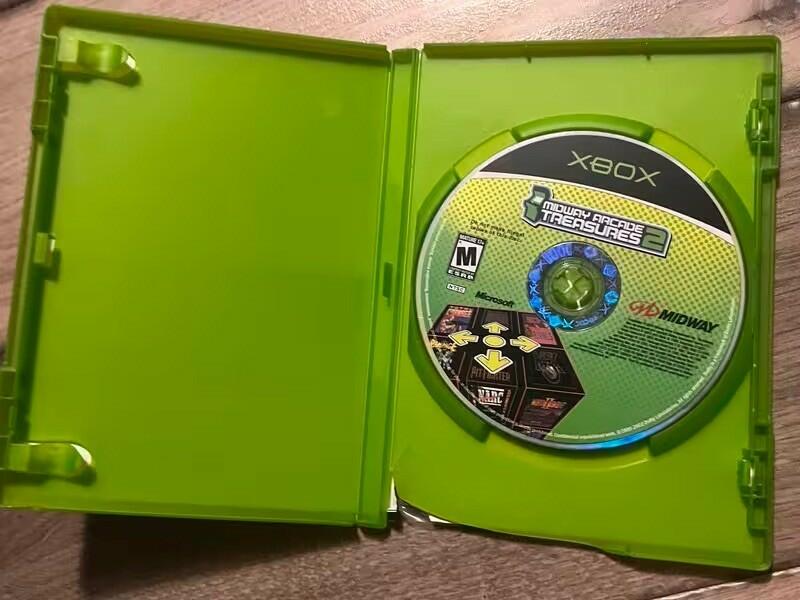 Midway Arcade Treasures 2 (Microsoft Xbox, 2004) NO MANUAL