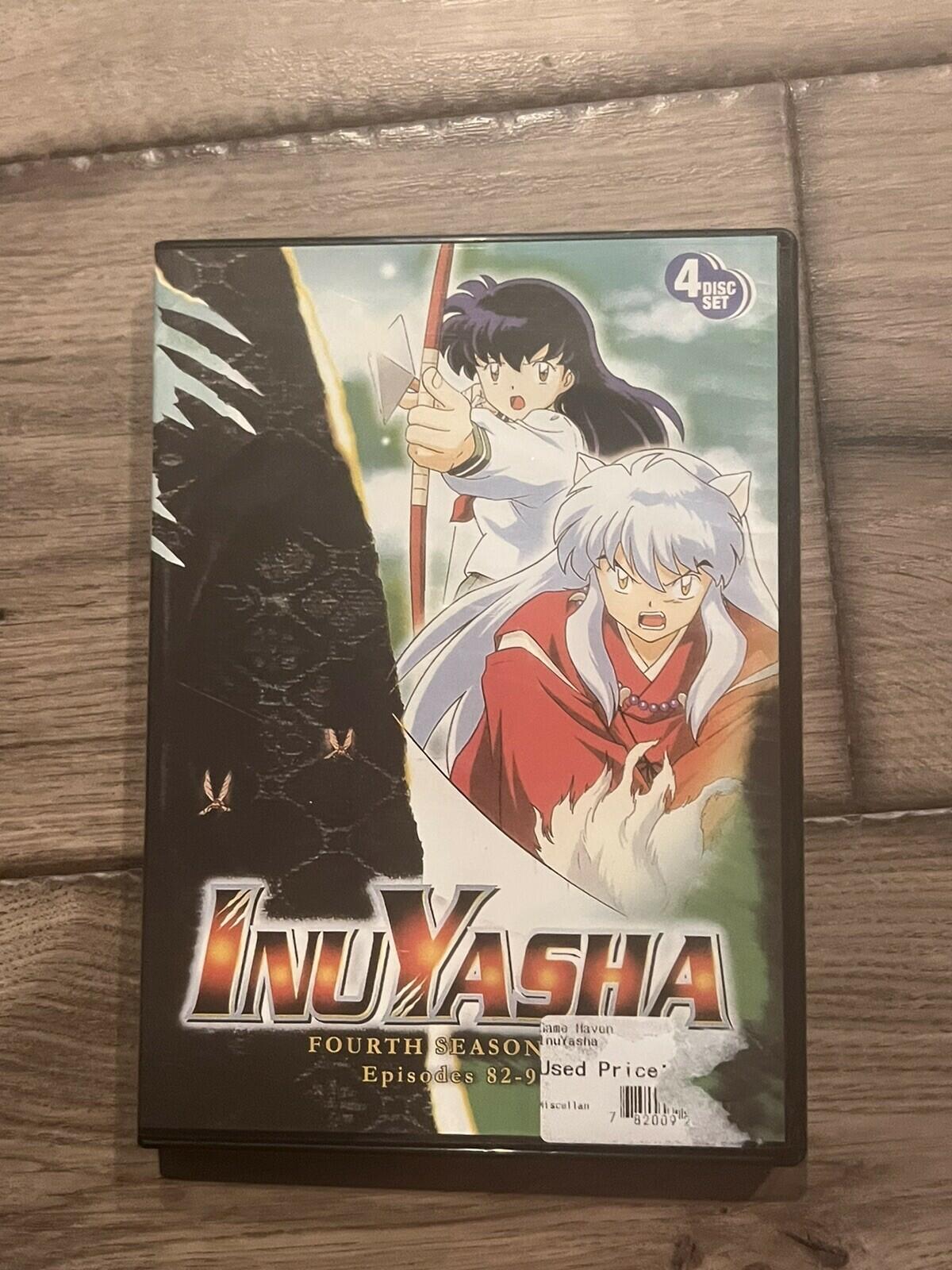 Inuyasha: Season 4 Box Set (DVD, 2007)