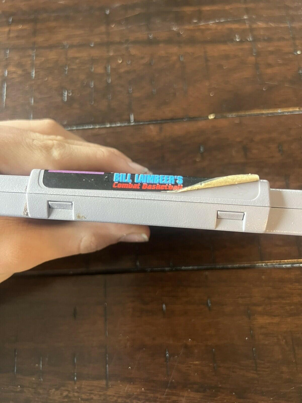 Bill Laimbeer's Combat Basketball (SNES, 1991) CART ONLY