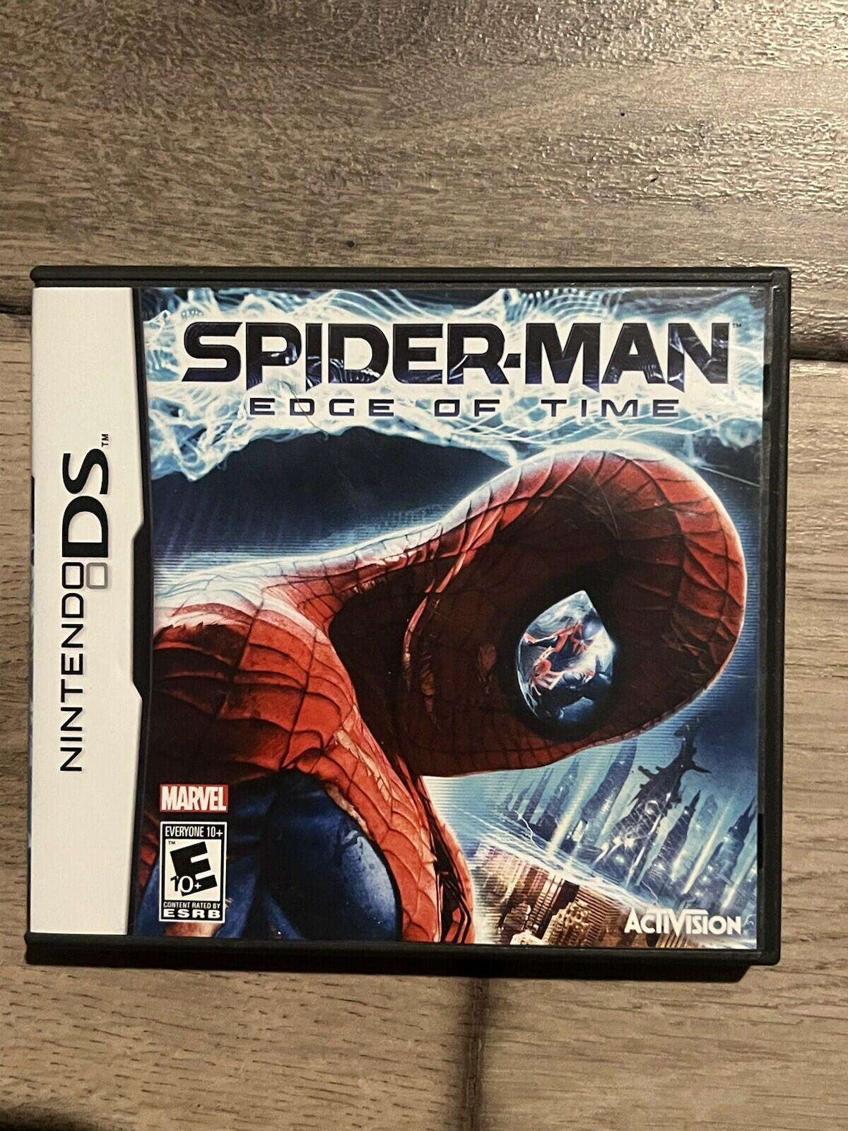 Spider-Man: Edge of Time (Nintendo DS, 2011) CIB