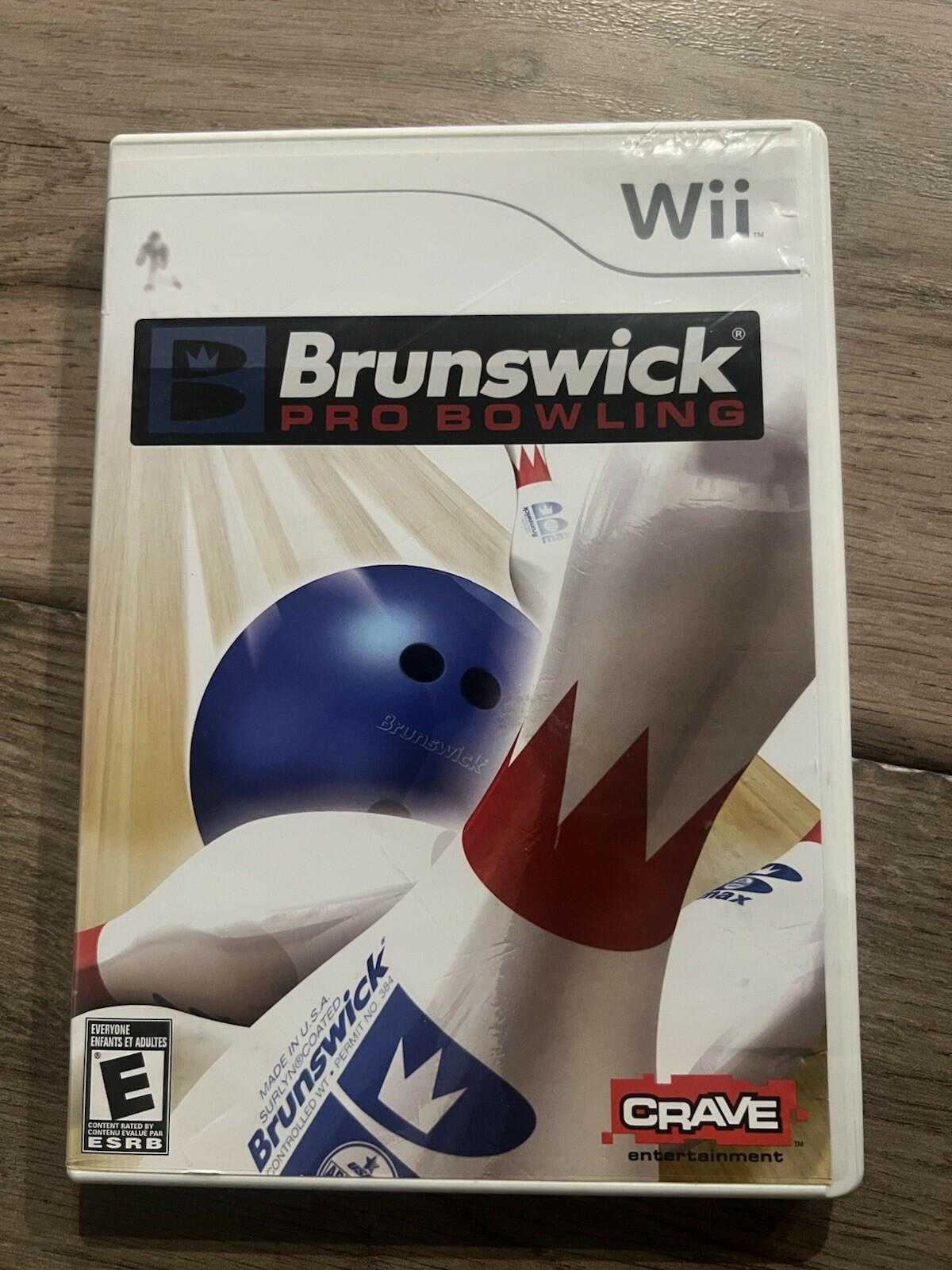 Brunswick Pro Bowling (Nintendo Wii, 2007) CIB