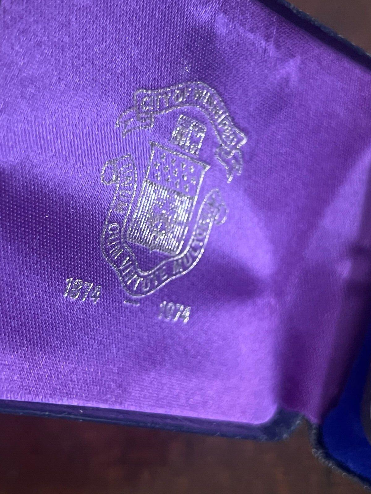 1974 Canada $1 Coin Nickel Dollar Winnipeg 1874-1974 (With RCM Box)