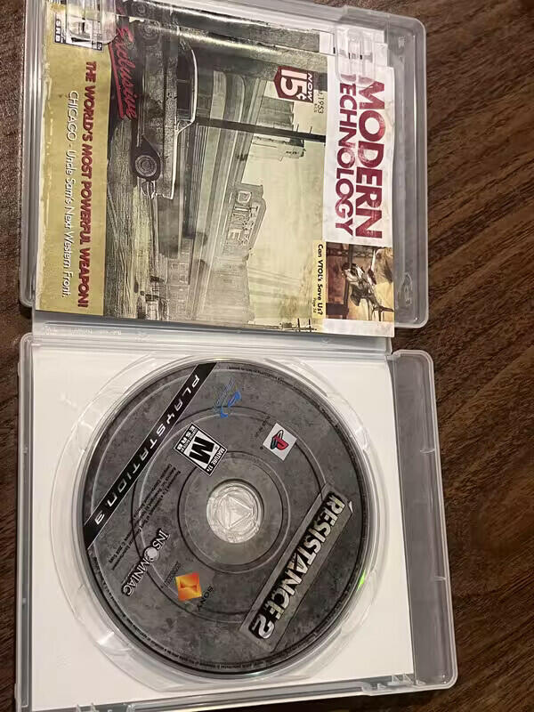 Resistance 2 (Sony Playstation 3 PS3, 2008) CIB COMPLETE