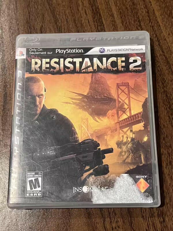Resistance 2 (Sony Playstation 3 PS3, 2008) CIB COMPLETE