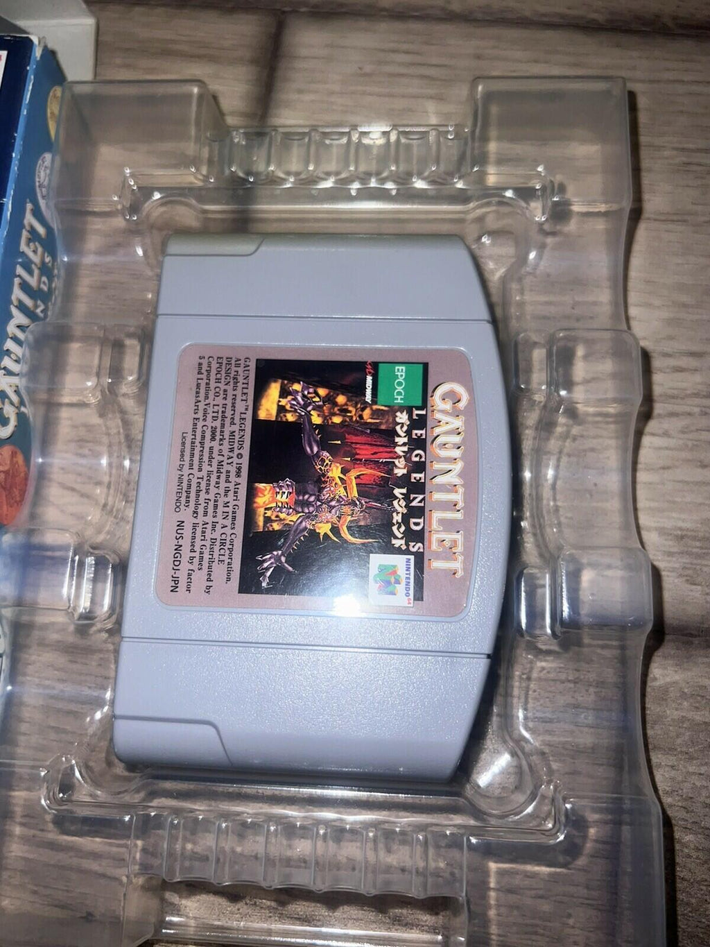 Gauntlet Legends (Nintendo 64, 2000) NO MANUAL JAPAN