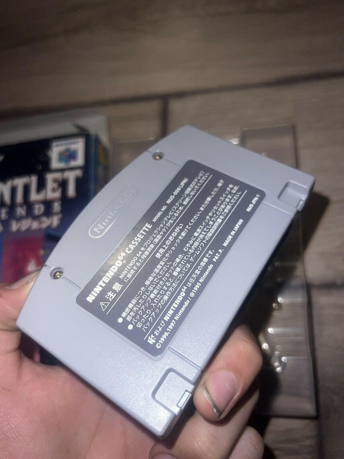 Gauntlet Legends (Nintendo 64, 2000) NO MANUAL JAPAN