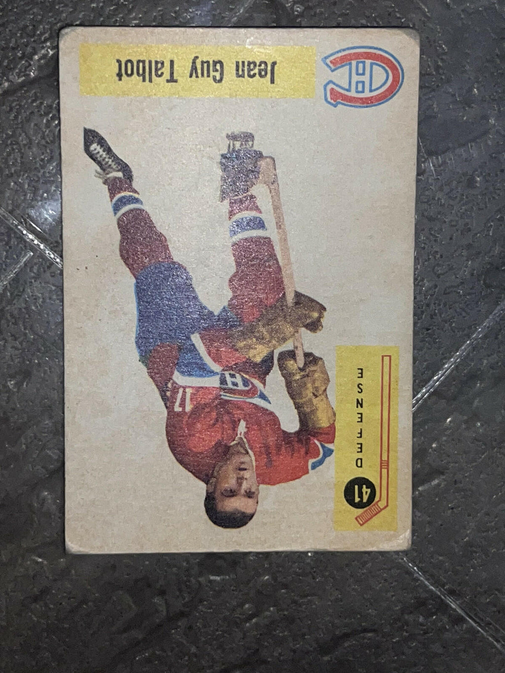 1958-59 Parkhurst Jean-Guy Talbot Montreal Canadiens #41 Hockey Card