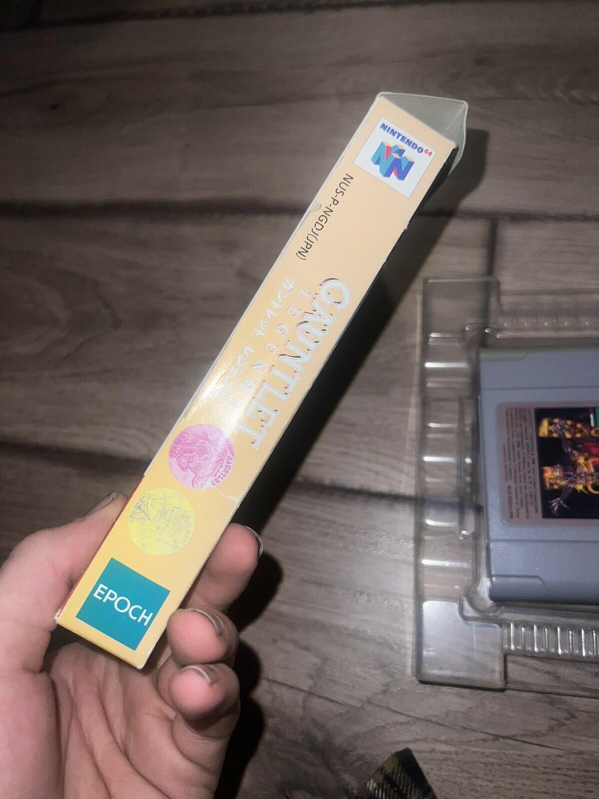 Gauntlet Legends (Nintendo 64, 2000) NO MANUAL JAPAN