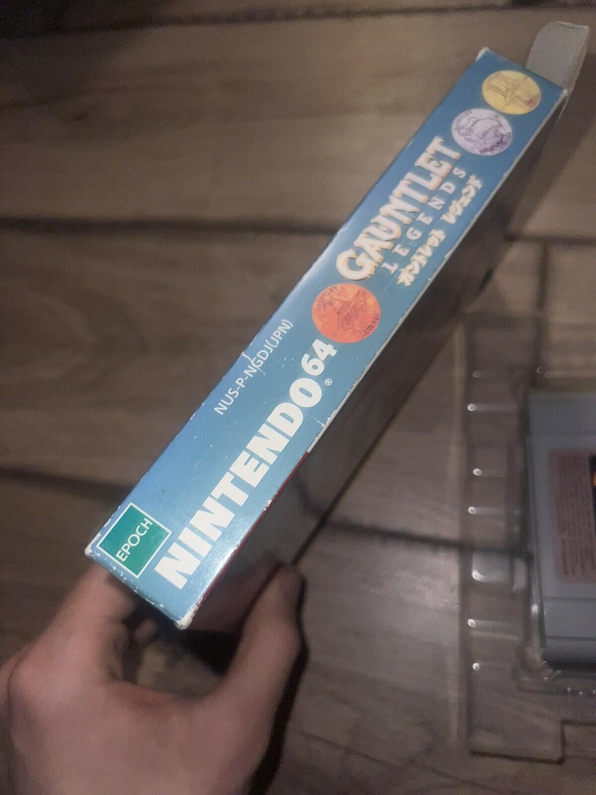 Gauntlet Legends (Nintendo 64, 2000) NO MANUAL JAPAN