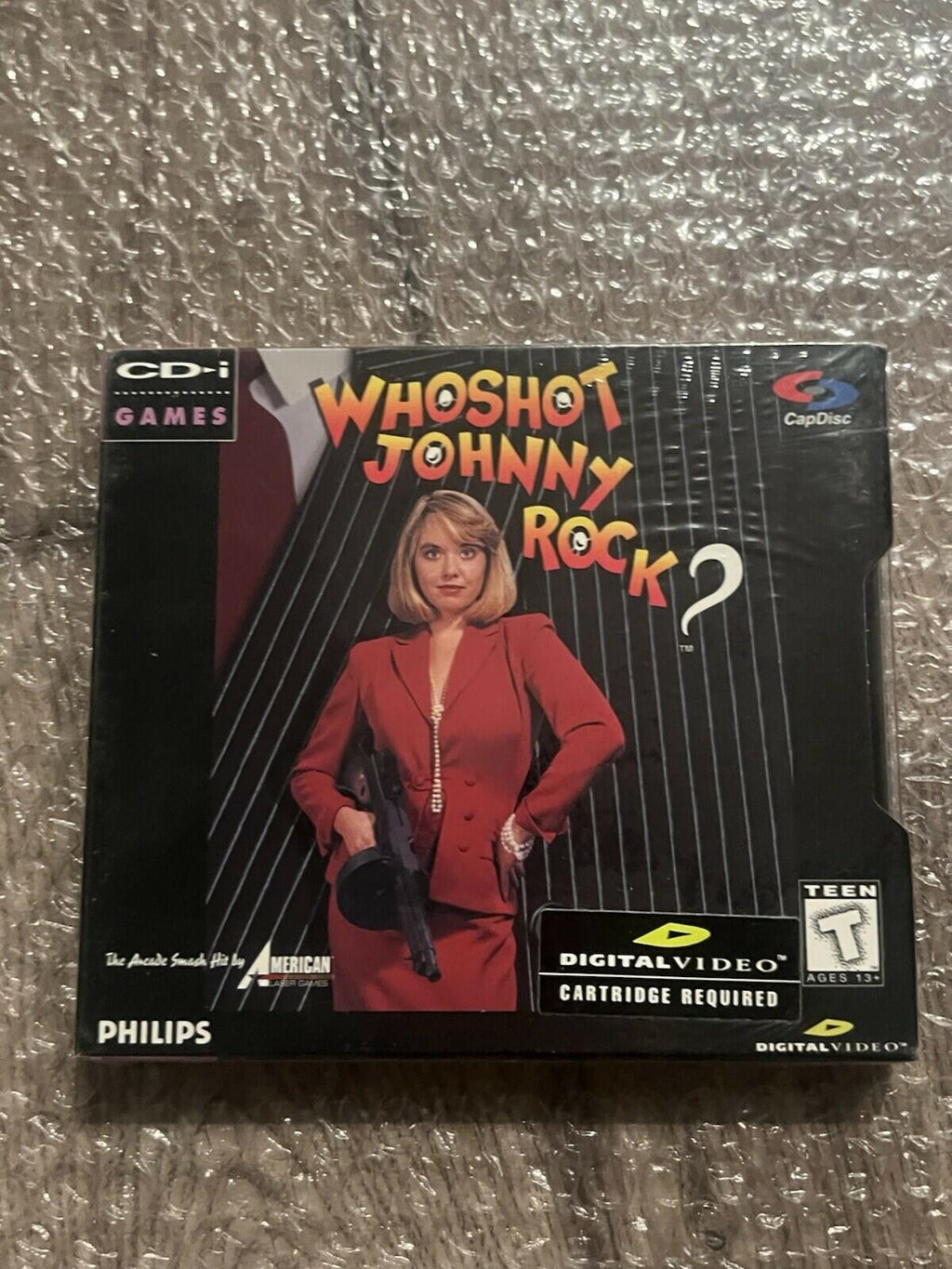 Who Shot Johnny Rock? (Philips CD-i CDI, 1994) BRAND NEW SEALED