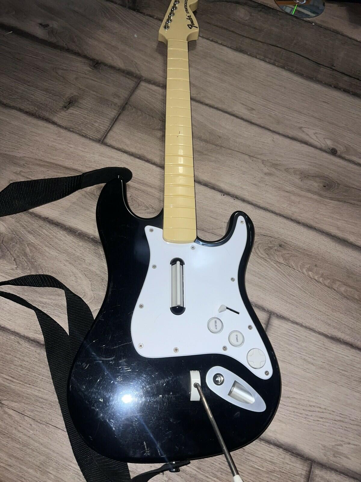 Rockband Fender Guitar Playstation 822151 NO DONGLE